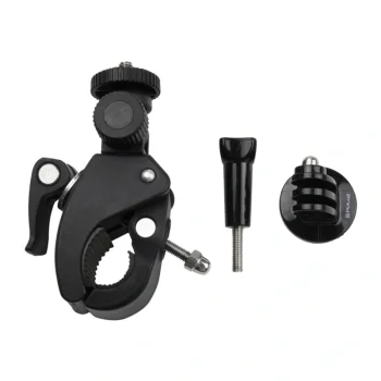 Puluz PU177B stūres stiprinājums asa sižeta kamerām ar 1/4" vītni, melns