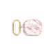 Чехол Guess AirPods 3 Marble Strap Collection Розовый