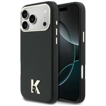 Karl Lagerfeld Karl Head Logo MagSafe MagCase iPhone 17 Pro Max telefonam – melns | Phone Case Cover
