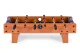 Деревянный мини-настольный футбол для детей Ecotoys, 69x35,5 см