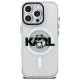 Karl Lagerfeld IML Choupette Sketch MagSafe vāciņš iPhone 16 Pro Max, Caurspīdīgs