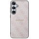 Guess 4G Collection Leather Metal Logo MagSafe Case for Samsung Galaxy S24, Pink