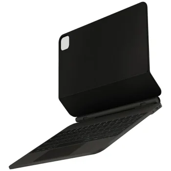 Uniq Venno Pro tastatūras vāciņš iPad Air 13" (2024/2025) / iPad Pro 13" (2024), melns