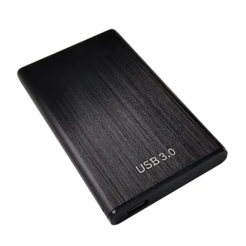 2.5" SATA HDD un SSD ārējais disks korpuss USB 3.0, melns