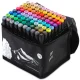 Nukido NK-912 Alcohol Markers with Bag, 80 pcs