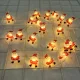 Christmas LED Fairy Lights \"Santa Claus\" (20 LED, 200 cm), White