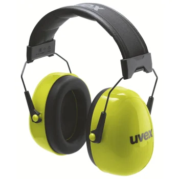 Защитные наушники uvex K30, складные, SNR 36 дБ, черные / красные