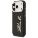 Чехол Karl Lagerfeld Karl Script Logo для iPhone 17 Pro, черный