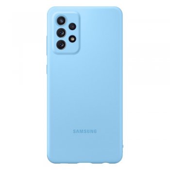 Original Samsung Galaxy A72 (SM-A725F/DS) Silicone Cover Flexible Gel Case, Blue (EF-PA725TLEGWW) | Oriģināls Telefona Maciņš Vāciņš Aplvalks