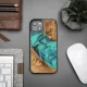 Bewood iPhone 15 Plus vāciņš Unique Turquoise, tirkīza/melns