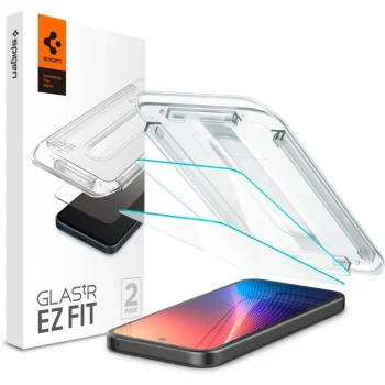 Защитное стекло Spigen Glas.tR EZ Fit для Google Pixel 9a (2 шт., Прозрачное)