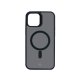 Чехол 3Mk Protection Smoke MagCase для Apple iPhone 12 Pro Max Черный
