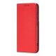 Magnet Card Case atverams vāciņš maciņš Samsung Galaxy A13 5G, sarkans grāmatiņa
