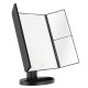 Косметическое зеркало Humanas HS-ML04 с LED подсветкой, черное