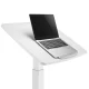 Ergonomisks galds Maclean MC-892W, regulējams augstums (balts)