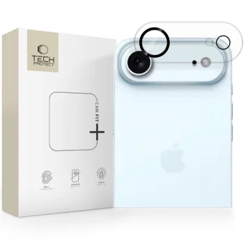 Tech-Protect iPhone 17 Air kameras aizsargstikls Cam Fit+, caurspīdīgs