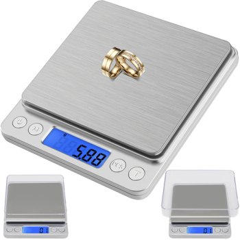 Precīzijas elektroniskie virtuves svari Ruhhy 500g 0.01g