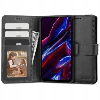 Чехол-книжка Tech-Protect для Xiaomi Redmi Note 12 5G / Poco X5 5G, Черный