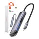 Mcdodo HU-7420 10-в-1 USB-C Hub (USB-C, HDMI, VGA, USB3.0*2, SD, TF)