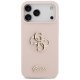 Чехол Guess Silicone Big 4G Script для iPhone 17 Pro Max — розовый