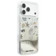 Чехол Karl Lagerfeld Liquid Glitter Beach & Sand для iPhone 17 / 18 Pro Max, бежевый