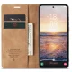 Samsung Galaxy A54 (SM-A546) CASEME Wallet Magnetic Leather Case Cover, Coffee | Чехол для Телефона...