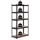 Складской металлический стеллаж 180x90x40 см 875 кг 5 полок ModernHome