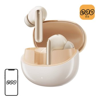 TWS Earbuds QCY MeloBuds Pro HT08 ANC Gold