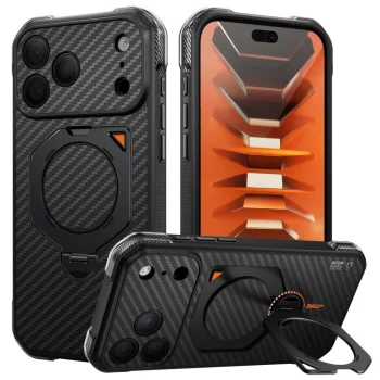 Supcase UB Aero MagSafe vāciņš iPhone 18 Pro Max / 17 Pro Max, melns