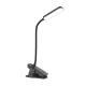 LED lasīšanas lampa ar klipsi Wozinsky VT-01 un USB-C kabeli 80 cm, melna