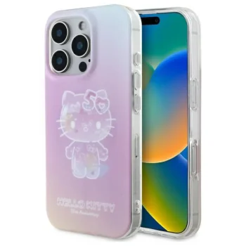 Чехол Hello Kitty для iPhone 16 Pro Max IML 50th Anniversary MagSafe, розовый