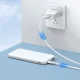 Кабель Ugreen US289 Micro USB на USB-A, 3A, 2м, Белый