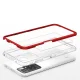 Чехол для Xiaomi Redmi 10 Hybrid Armor Clear 3 in 1, красный