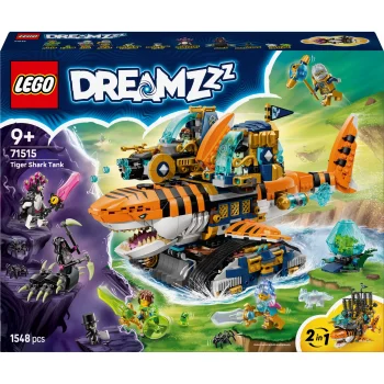 Конструктор LEGO DREAMZzz 71515 Tiger Shark Tank