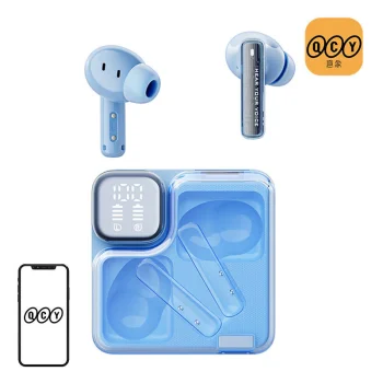 Беспроводные наушники TWS QCY MeloBuds Neo T31 Синие