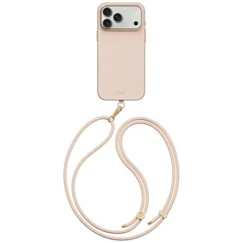 Uniq Coehl Mirelle Magnetic Charging vāciņš iPhone 18 Pro Max / 17 Pro Max, rozā