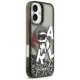 Karl Lagerfeld Liquid Glitter Choupette MagSafe vāciņš iPhone 17, melns