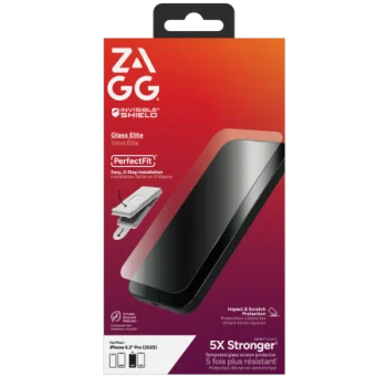 ZAGG Invisibleshield Glass Elite rūdītais aizsargstikls iPhone 17 Pro | Tempered Glass Screen Protector