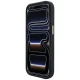 Чехол Guess 4G Stripe Round and Classic Logos MagSafe для iPhone 17 Pro Max / 18 Pro Max, черный