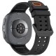 Tech-Protect Silicone Air siksniņa pulkstenim Samsung Galaxy Watch (40/44/46 mm), melna