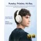 Беспроводные наушники Baseus Bass BH1 NC с ANC, Starlight Off-White