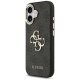 Guess 4G Big 4G Classic Logo maciņš iPhone 17 – melns un zelta krāsā | Phone Case Cover