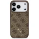 Guess 4G Small Classic Logo MagSafe vāciņš iPhone 17 Pro, brūns