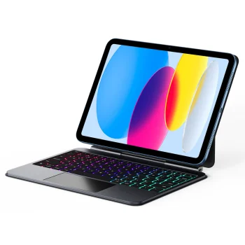 Dux Ducis MK sērijas klaviatūras vāciņš iPad 10" (2022) un iPad 11" (2025), melns