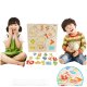 Onshine Wooden Number Peg Puzzle for Toddlers