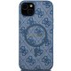 Apple iPhone 15 Plus 6.7\'\' Guess 4G Collection Leather Metal Logo MagSafe Case Cover, Blue