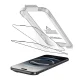 Tech-Protect iPhone 17 Air aizsargstikls Quick Set+ 2-pack, melns