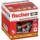 Blīvējošie dībeļi ar skrūvēm Fischer DuoSeal 8x48 S A2, 25 gab.