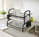 Gotel Q83F 2-Tier Dish Drainer with Drip Tray