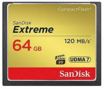 Sandisk Extreme CF 64GB 120MB/s UDMA7 SDCFXSB-064G-G46